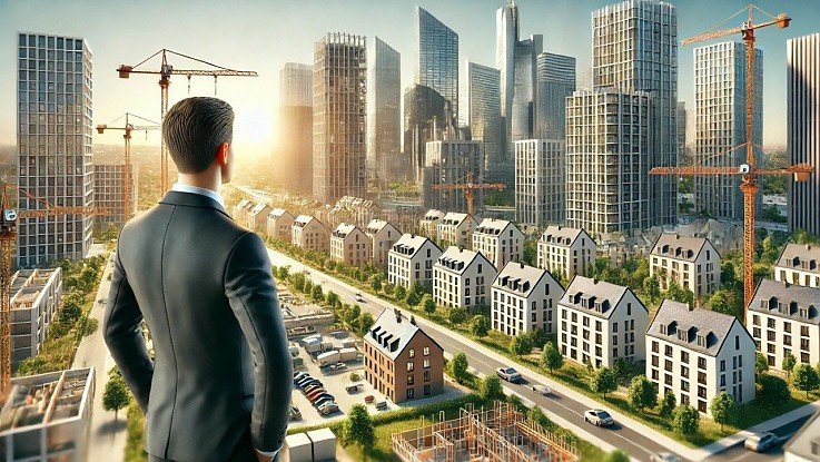 Hochh�user in der Stadt (Herrenberg, Ehningen, B�blingen)