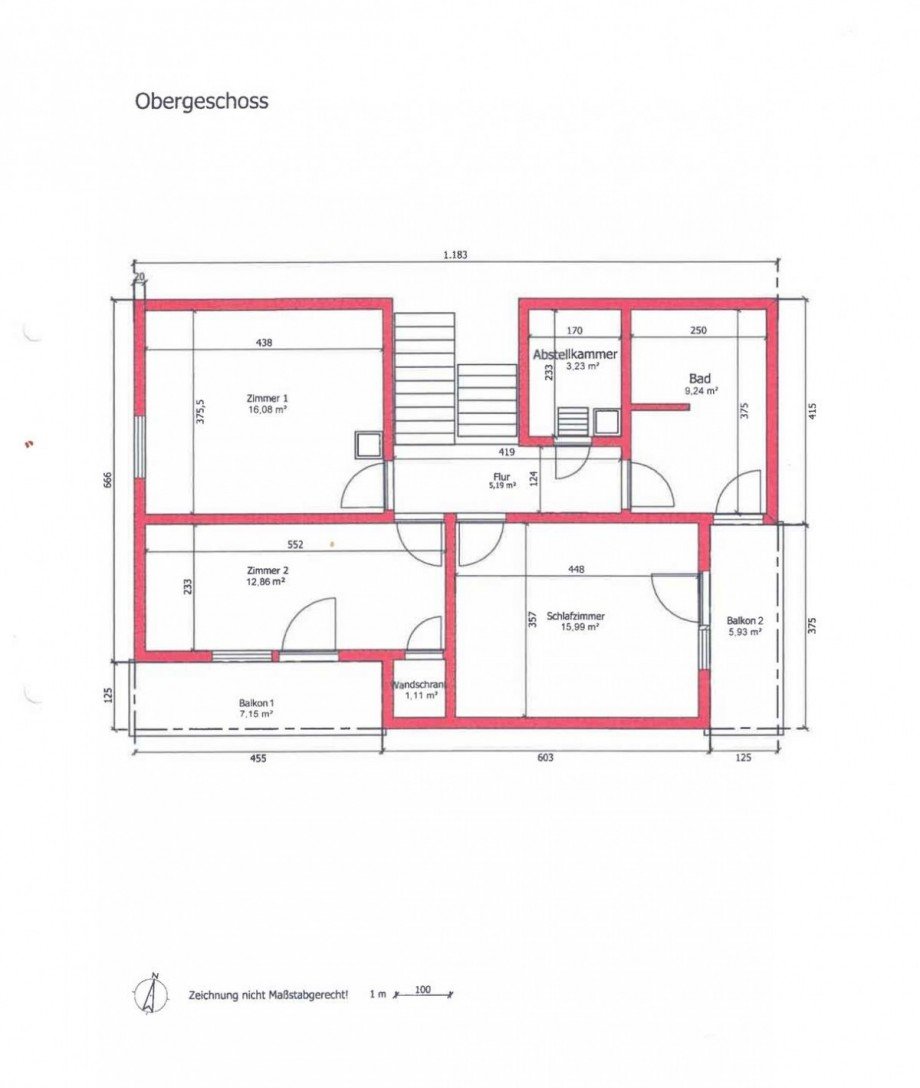 12. Grundriss OG Einfamilienhaus Herrenberg