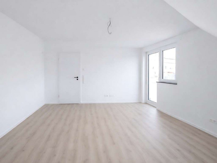 Schlafzimmer Richtung Dachterrasse Maisonettewohnung Weissach