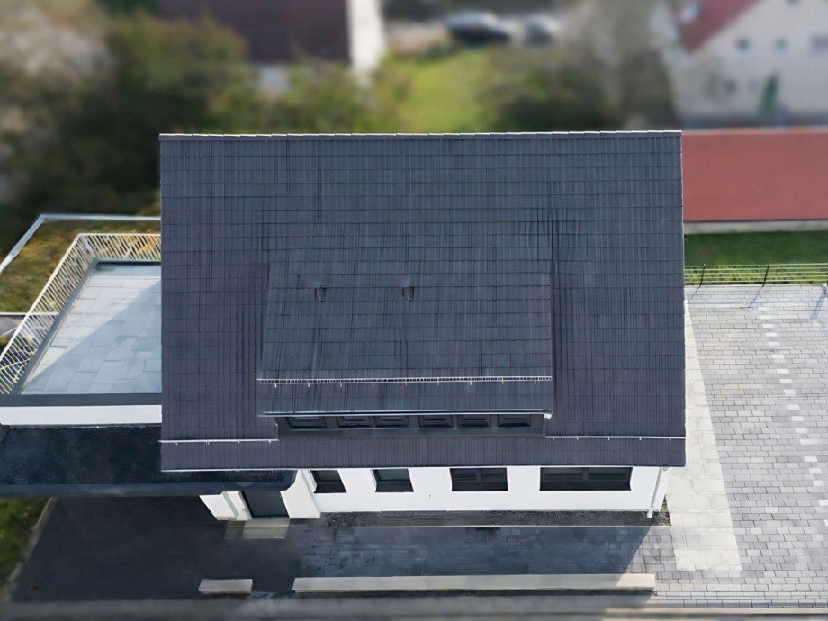 Hausansicht_Luft Erdgeschosswohnung Weissach