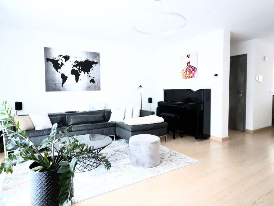 05. Wohnzimmer Einfamilienhaus Deckenpfronn