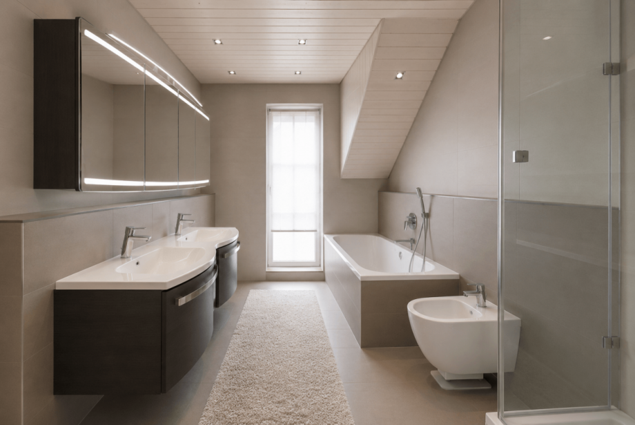 Badezimmer Reihenendhaus Nufringen