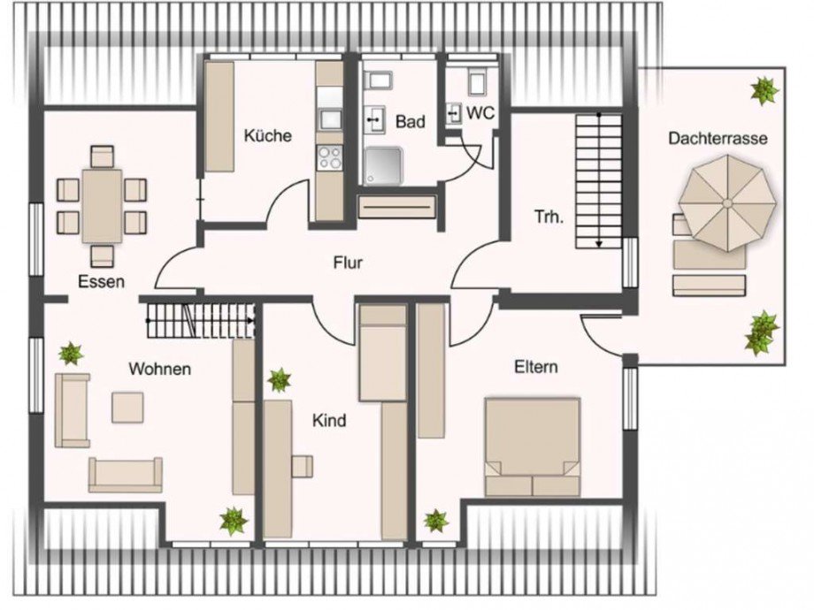 DG 1 Maisonettewohnung Weissach