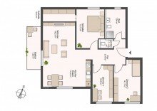 14 Freiwerdende und moderne 4,5-Zimmer-Wohnung mit luxuri�ser Ausstattung im Herzen von Nufringen