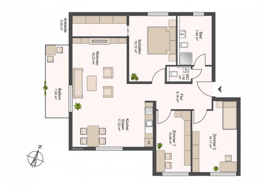 14 Etagenwohnung Nufringen