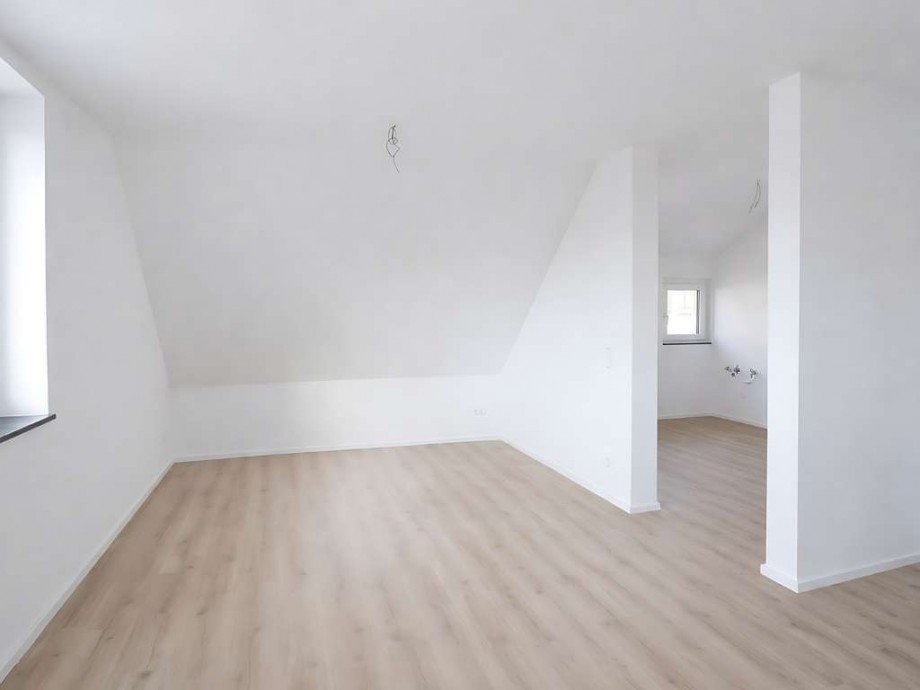 Blick Essecke und die K�che Maisonettewohnung Weissach